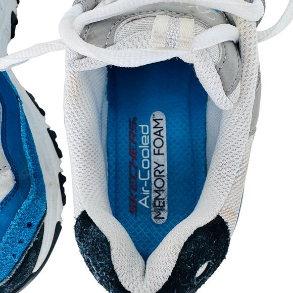 Skechers D'Lites‎ 1.0 Low-Top Chunky Sneakers Womens 10 Blue Air Cooled SN13141 - Picture 10 of 13